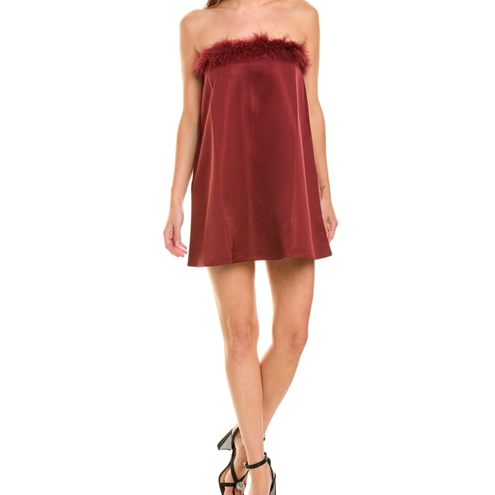 WeWoreWhatWhat Strapless Mini Dress